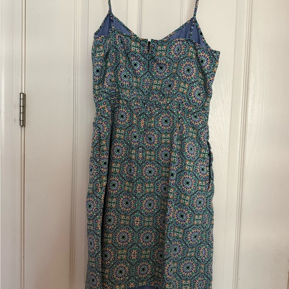 J. Crew Blue and White Patterned Mini Dress - Picture 2 of 3